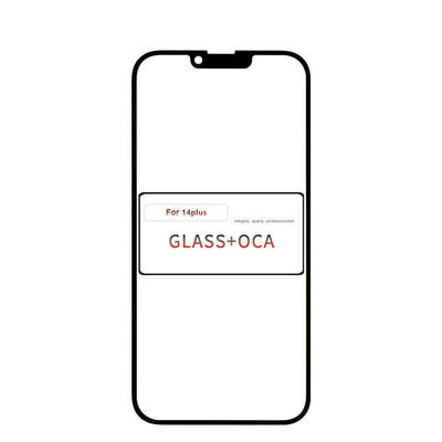 Большой Aftermarket iPhone X Oca Стеклянный линза сенсорный экран с рамкой