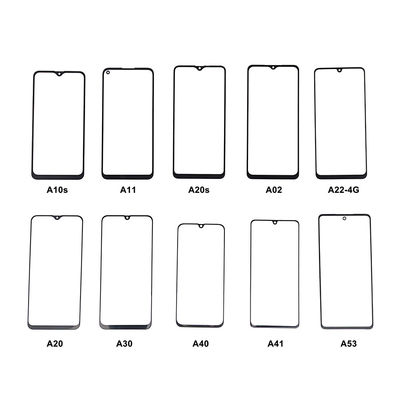 Стекло 2-в-1 с Oca для A10S A11 A20s A02 A22-4G A20 A30 A40 A41 A53 Для Samsung Мобильный телефон Переднее наружное стекло Oca